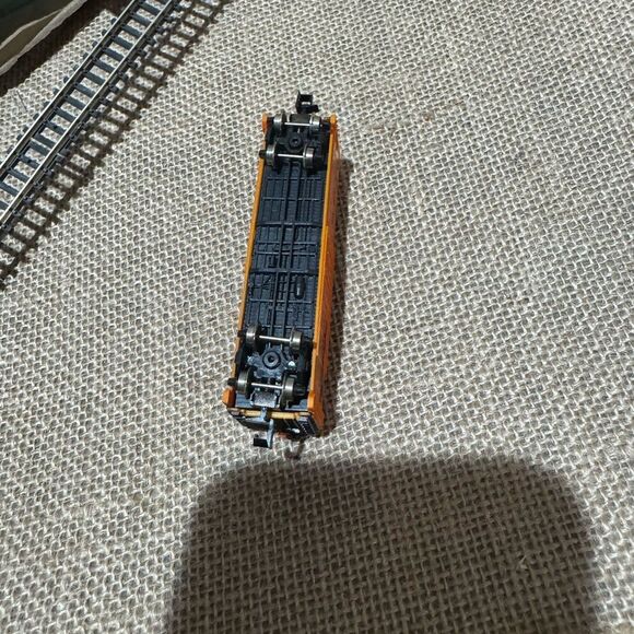 Orange Rio Grande Model Train Car - Picture 5 of 12
